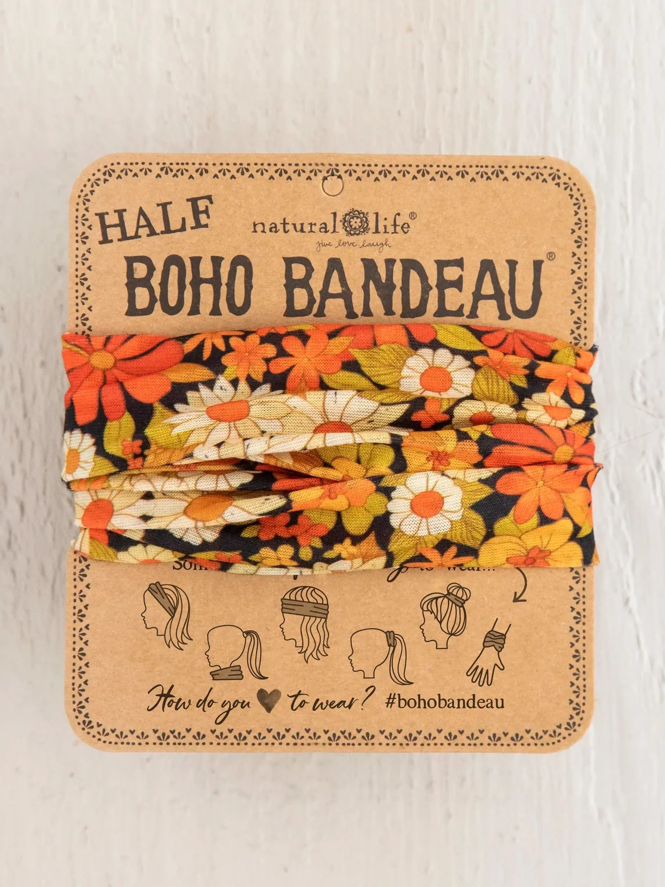 Half Boho Bandeau Headband