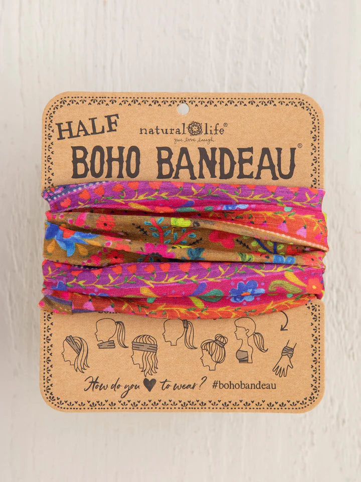 Half Boho Bandeau Headband