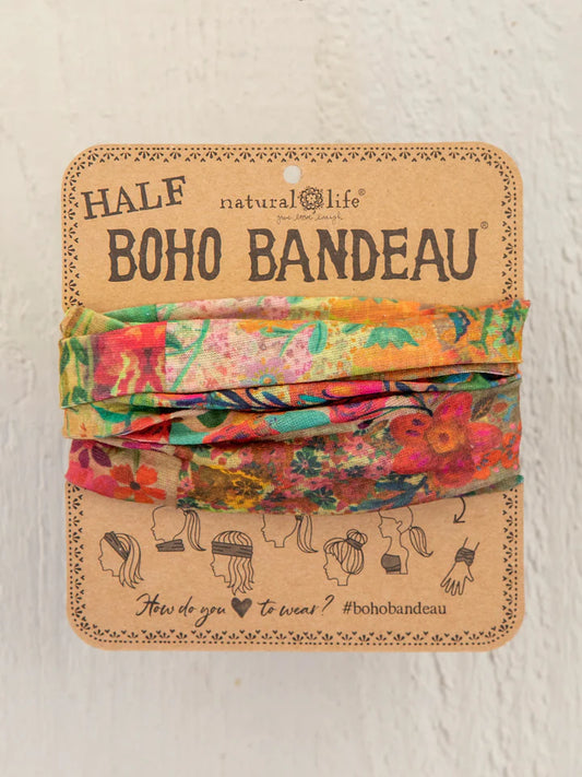 Half Boho Bandeau Headband
