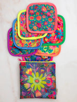 Mini Makeup Removing Cloths Set - Floral