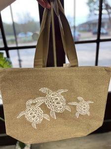 Sea Turtle Beach Bag