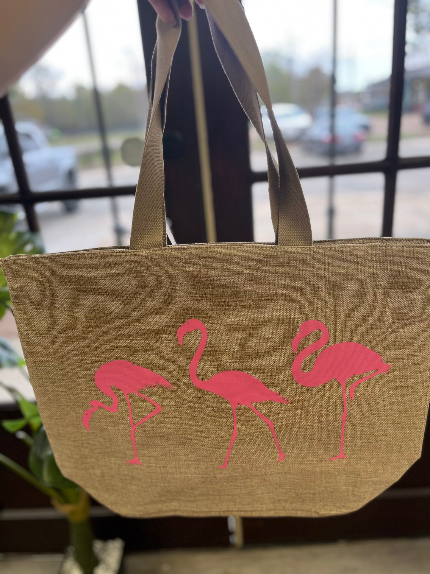 Flamingo Beach Bag