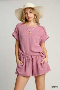 Misty Gauze Top