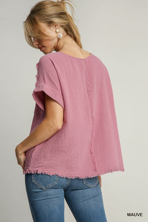 Misty Gauze Top