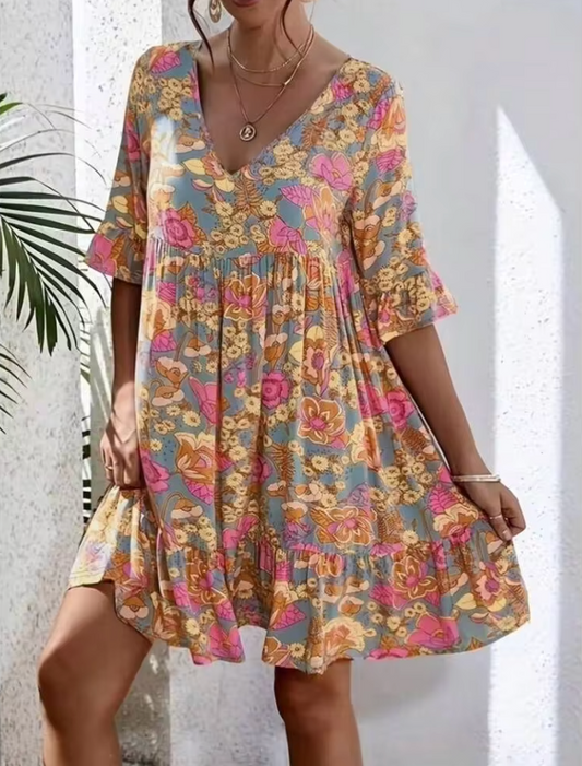 Wildflower Wave Dress