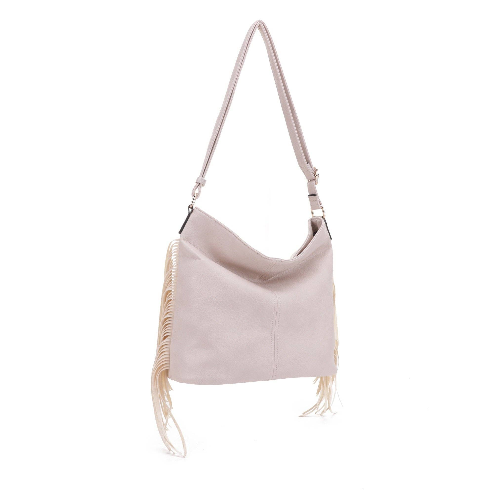 Haley Fringe Hobo Bag