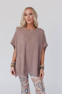 Moon Glow Texture Knit Top