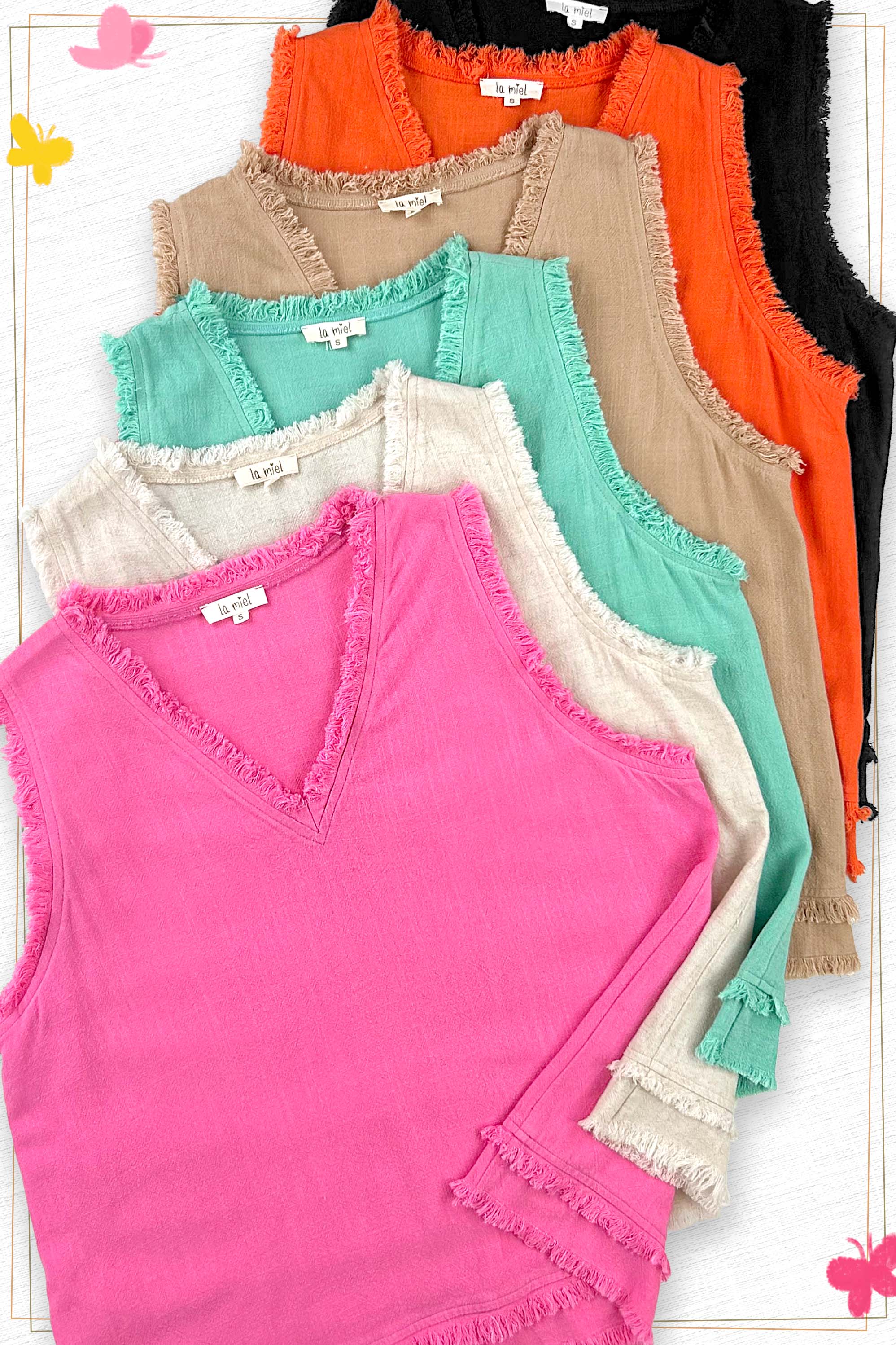 Sunshine Gauze Tank