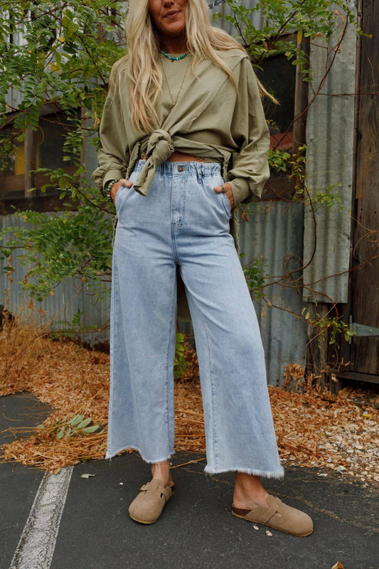 Simply You Wide Leg Jeans