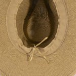 Paper Straw Braided Cord Band Cowboy Hat