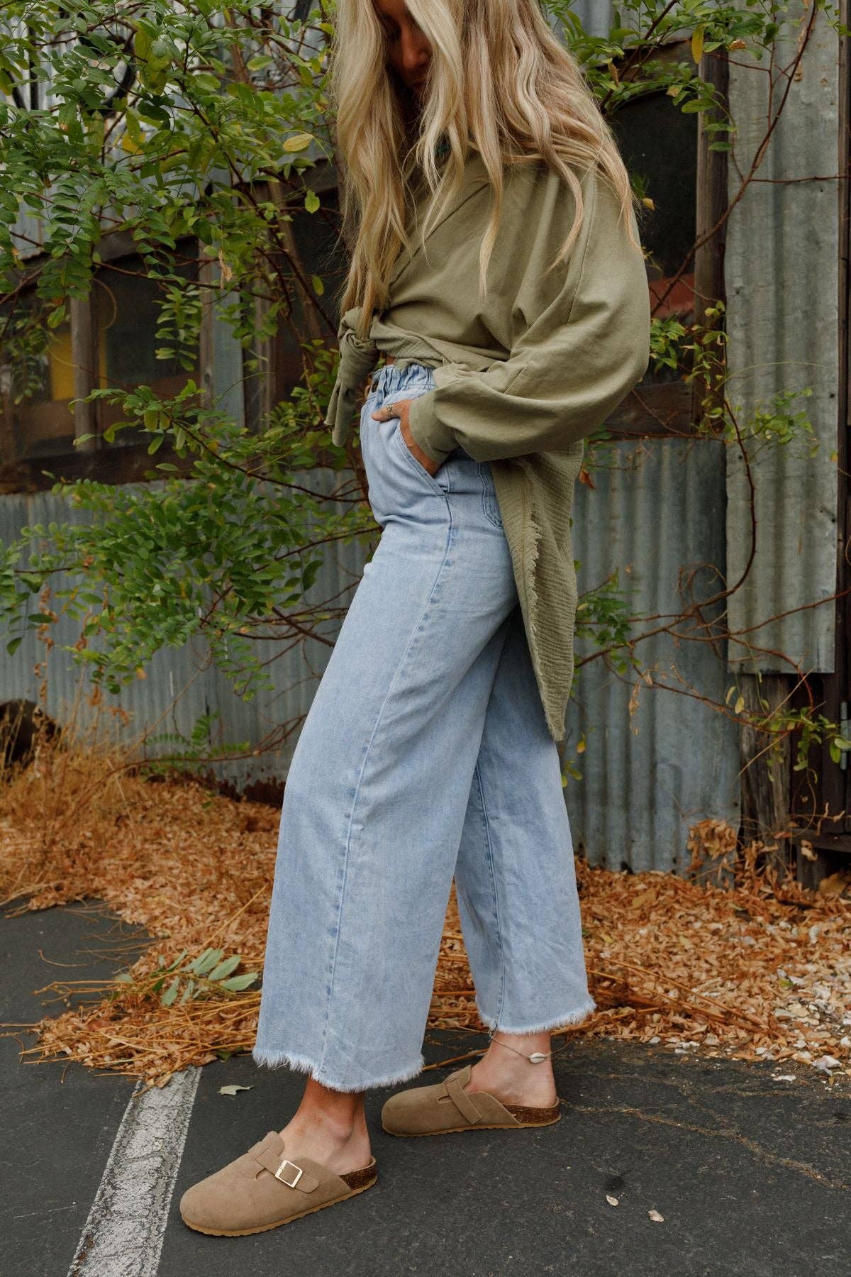 Simply You Wide Leg Jeans