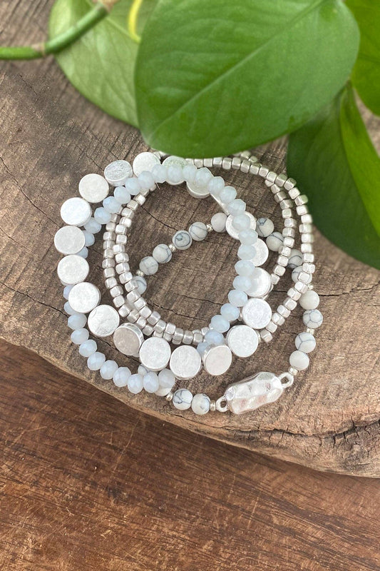 Boho Silver Stack