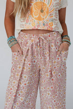 Blossom Garden Drawstring Pants