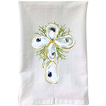 Oyster Cross Flour Sack Towel