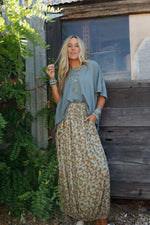 Sunlit Garden Maxi Skirt