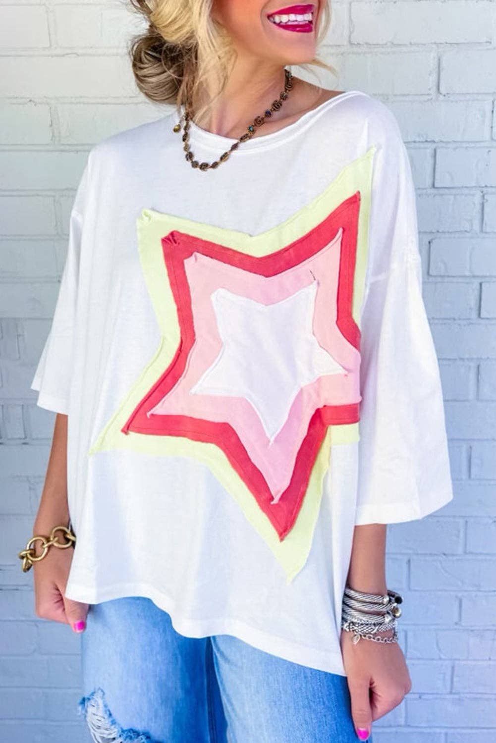 Shining Star Oversized Tee