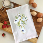 Oyster Cross Flour Sack Towel