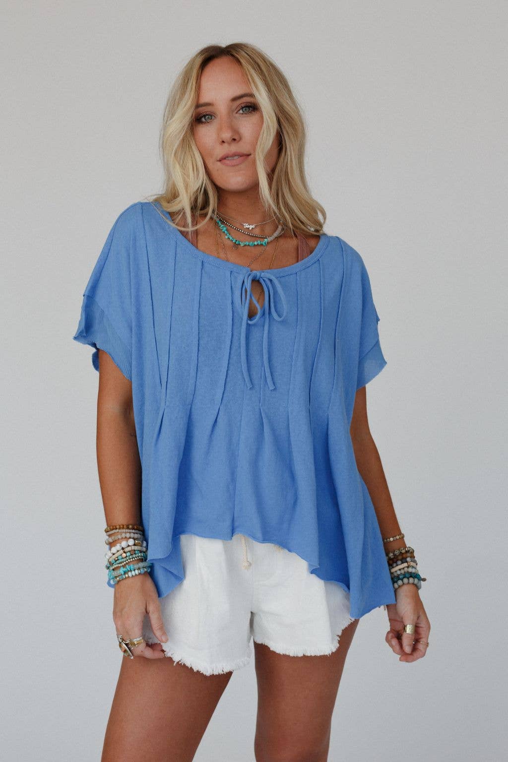 Sweet Pleats Top