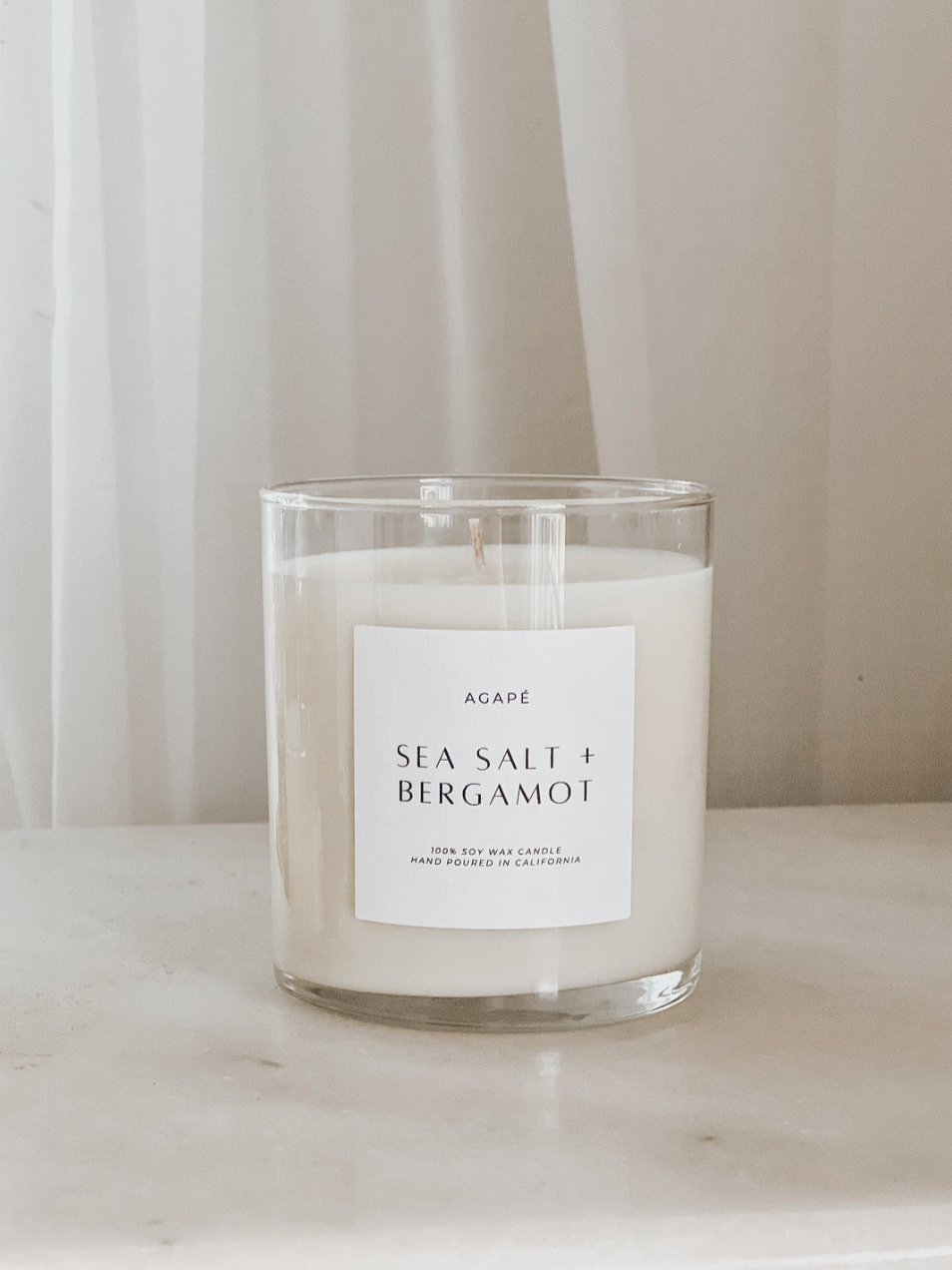 SEA SALT + BERGAMOT CANDLE