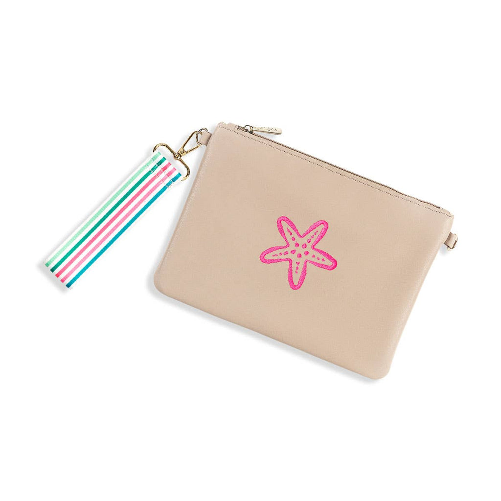 Starfish Tan Madeline Wristlet