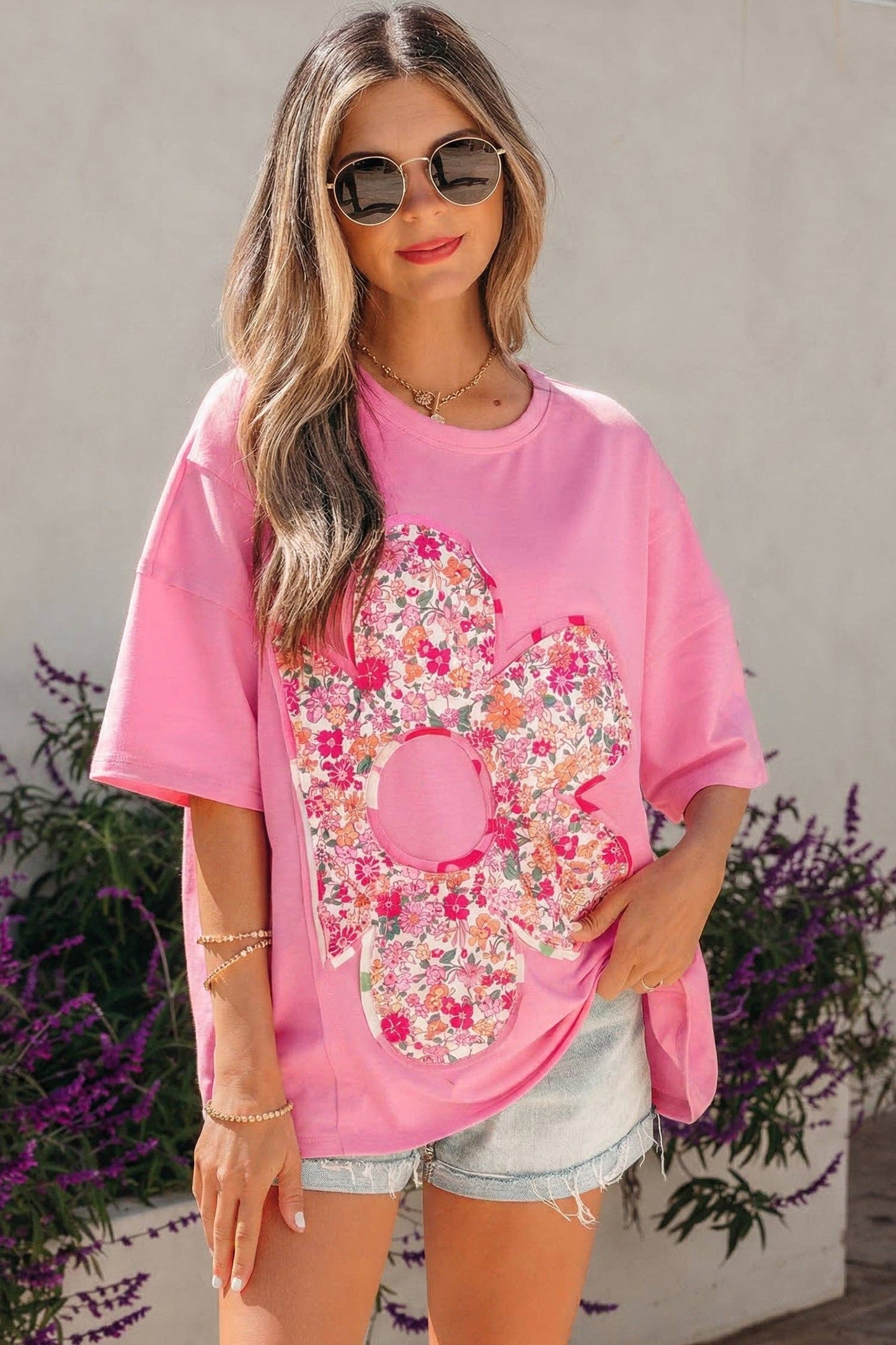 Flower Power Oversize Tee