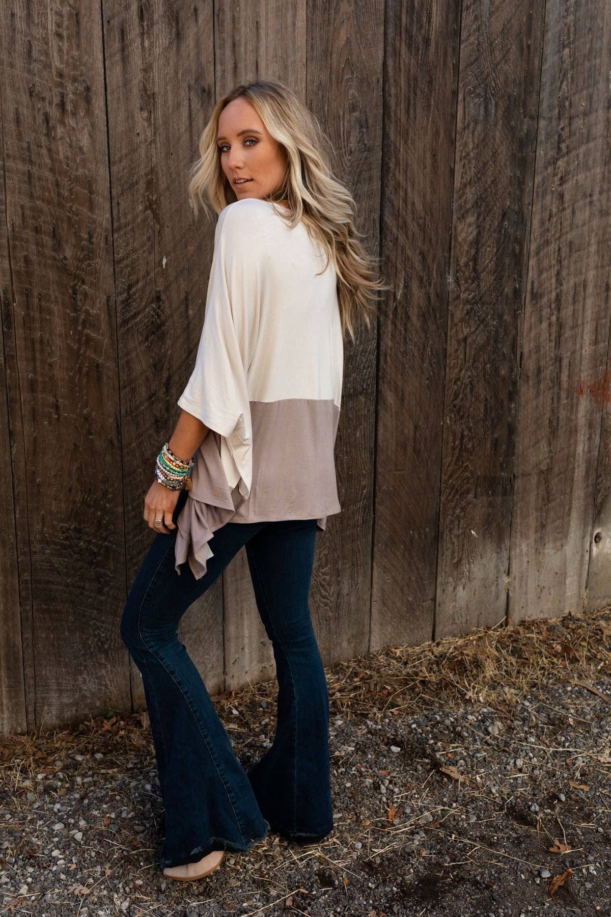 Coffee Sunsets V Neck Top