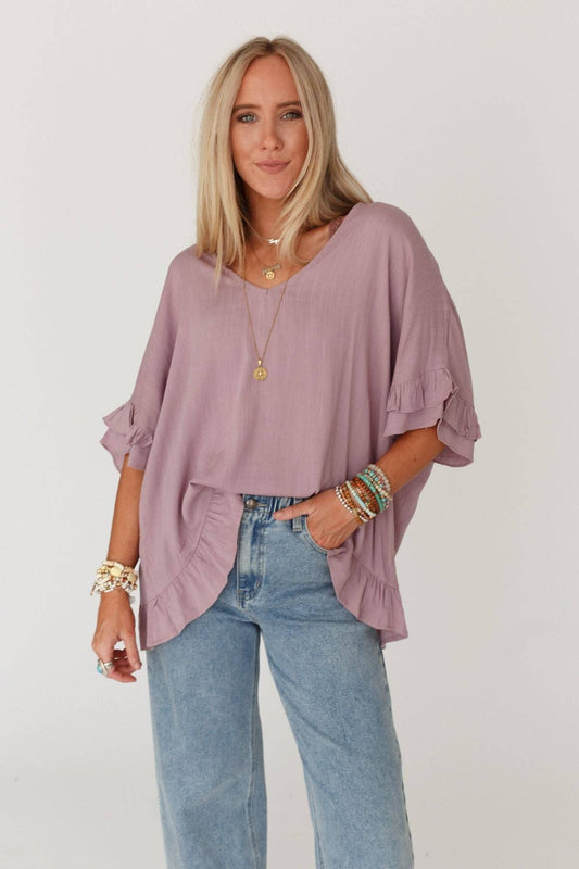 Let Me Be Ruffled Top