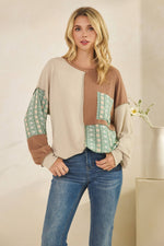 Tanya Patchwork Top