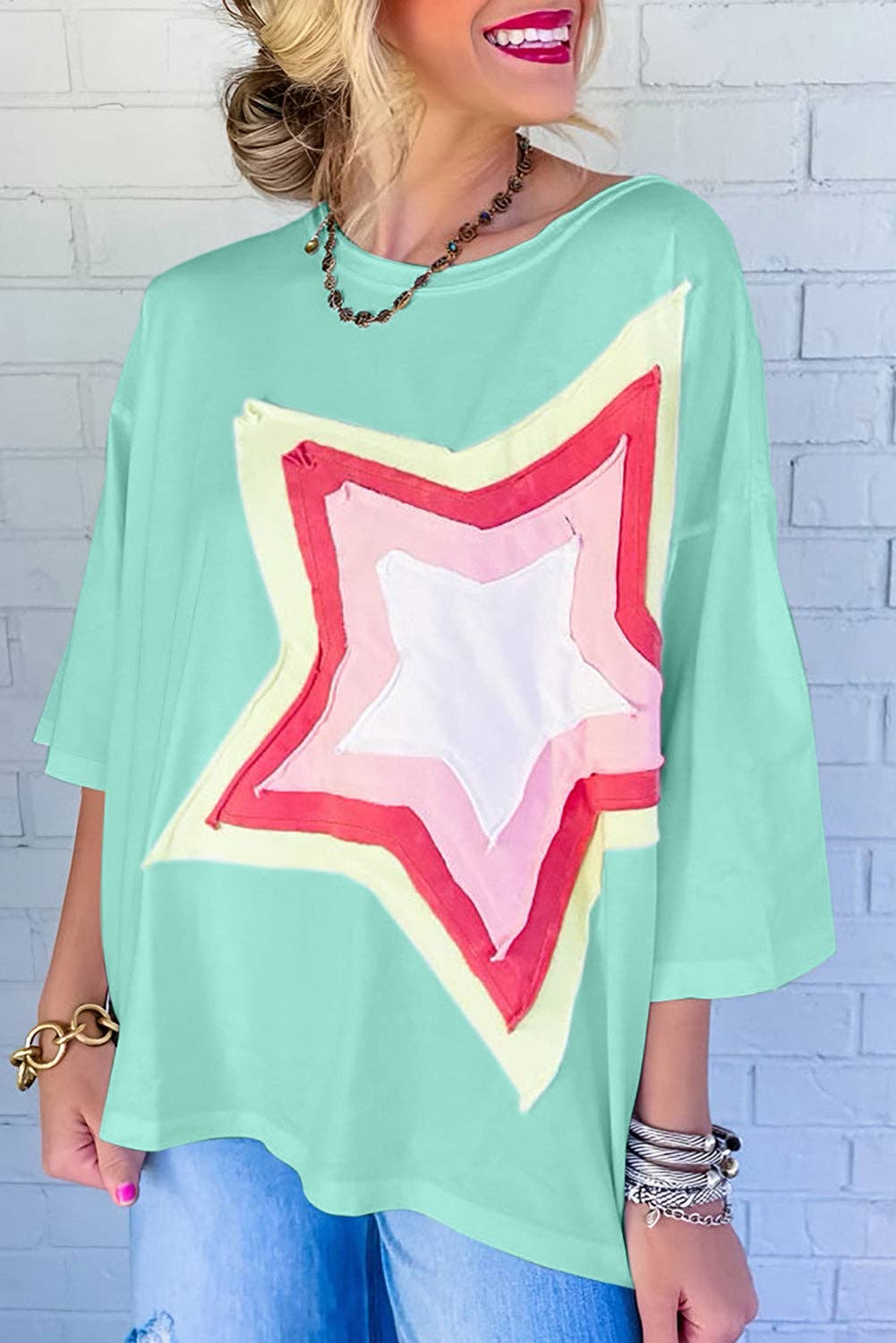 Shining Star Oversized Tee