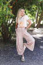 Blossom Garden Drawstring Pants