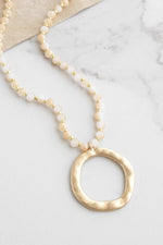 Gold Tone Pendant Necklace