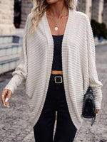 Bat Sleeve Cocoon Cardigan