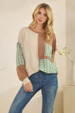 Tanya Patchwork Top