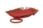 Fringe Soft Vegan Leather Wristlet/Clutch