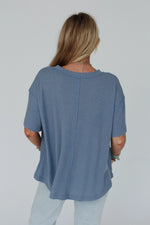 Soft Plume Henley Top