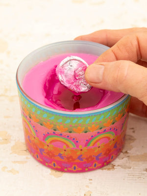 Rainbow Surprise Candle