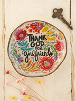 Artsy Trinket Dish - Girlfriends