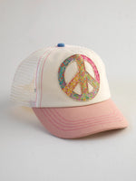 Canvas Trucker Hat - Peace