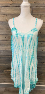 Marble Dyed Beach Dress