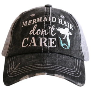 Mermaid Hair Don't Care Trucker Hat